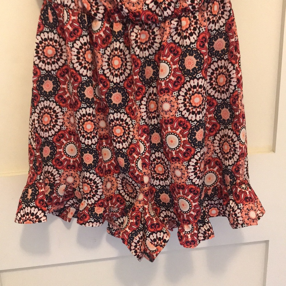 Ladies Romper shorts Perfect for a Country Music Concert or The Fourth of July - Picture 4 of 5
